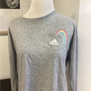 Adidas Gray long sleeve shirt